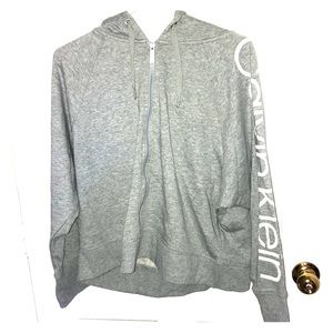 Calvin Klein Performance Gray Hoodie